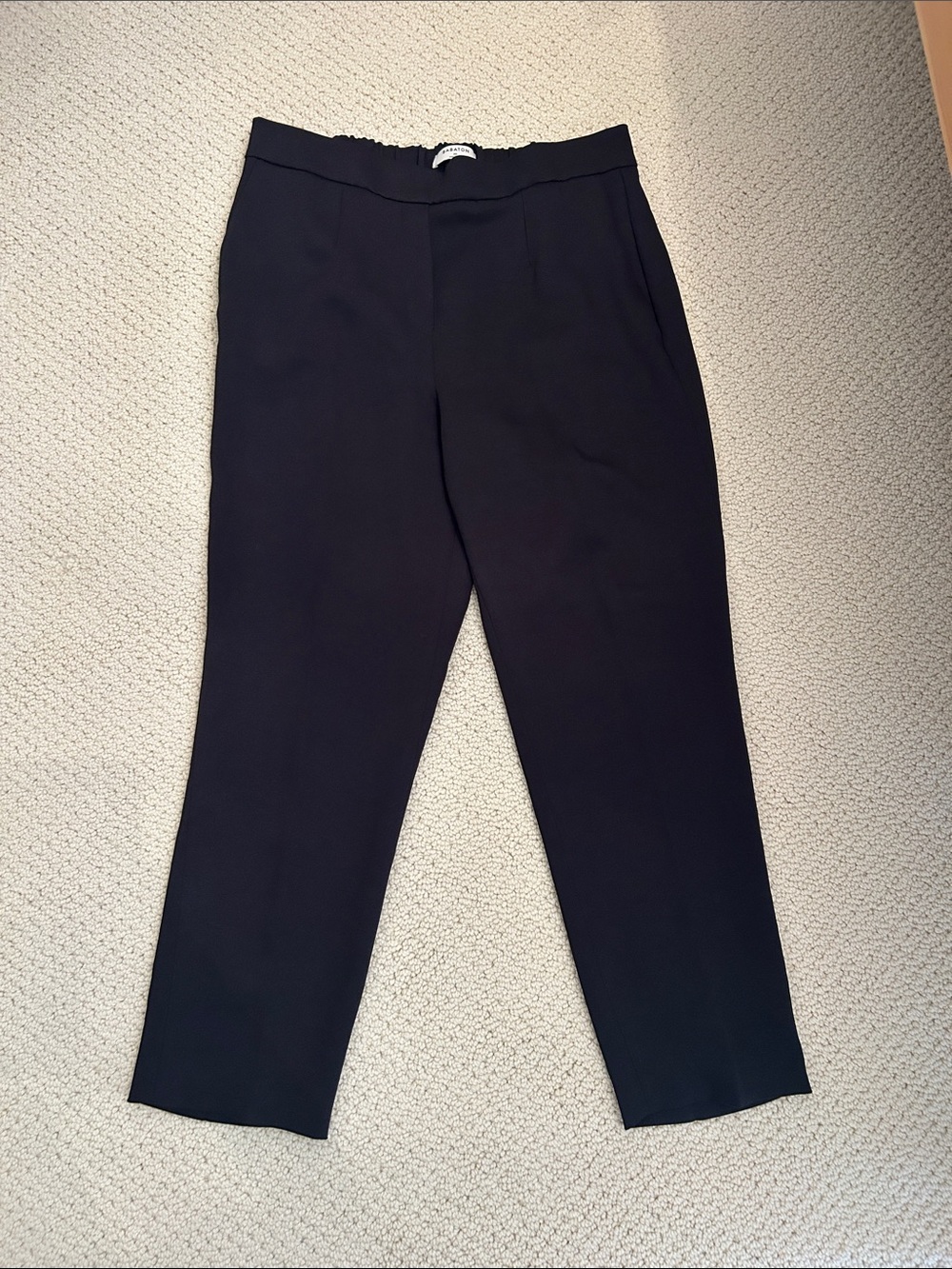 Babaton Black Tailored Slim Dress Pants